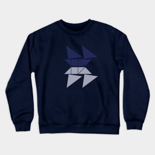 Blue Boat Crewneck Sweatshirt